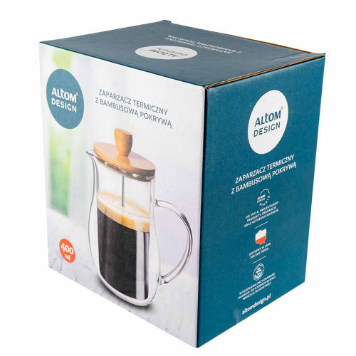 Termiczny dzbanek z tłokiem 400ml