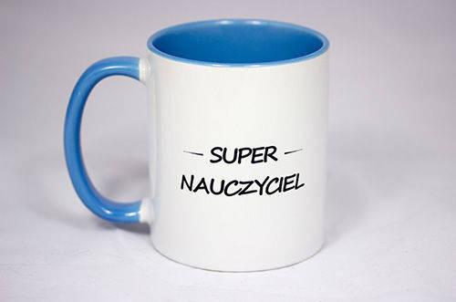KUBEK SUPER NAUCZYCIEL - MIX KOLORÓW