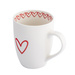 Kubek baryłka 340ml Heart 