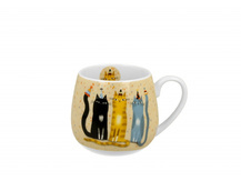 Kubek baryłka  430ml Koci Świat Party