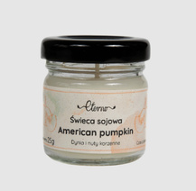 Mini świeca sojowa American Pumpkin 25g