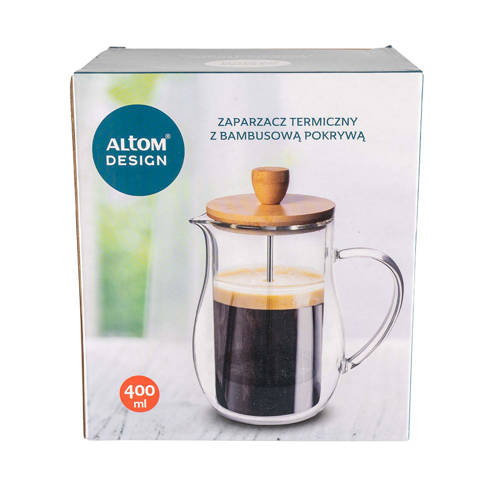 Termiczny dzbanek z tłokiem 400ml