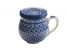 Kubek beczułka z zaparzaczem 2U2 Bolesławiec