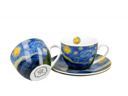 2 Filiżanki espresso Van Gogh Starry Night