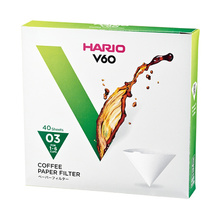 Hario filtry papierowe 40szt do dripa V60-03