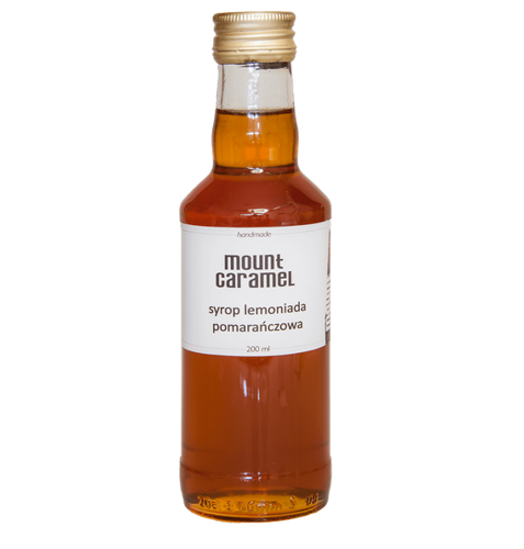 Syrop Mount Caramel Lemoniada Pomarańczowa 200ml