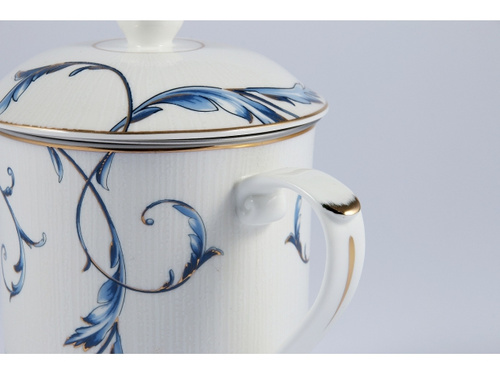 English Kubek z zaparzaczem 350ml Bone China