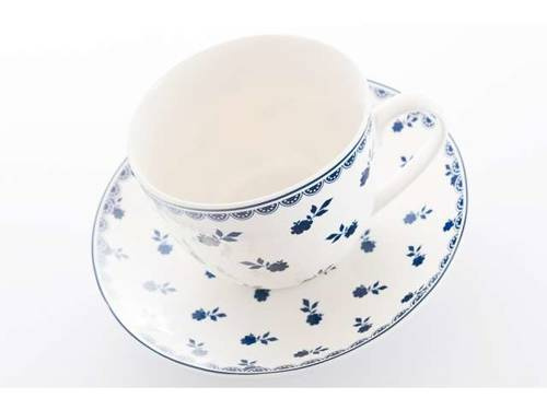 Magnoble Filiżanka ze spodkiem 400 ml Drobne Kwiaty