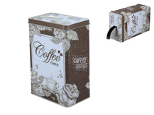 Puszka metalowa z dozownikiem