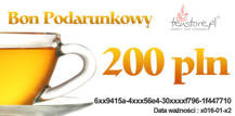 Bon Podarunkowy 200pln