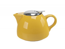 Czajnik z zaparzaczem 650ml Żółty