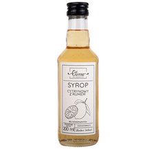 Syrop cytrynowy z rumem