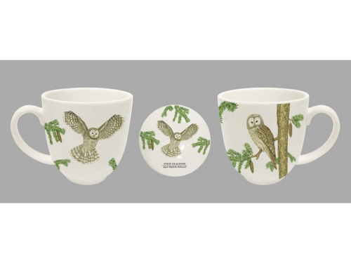 Ptaki Polski Kubek z zaparzaczem Puszczyk