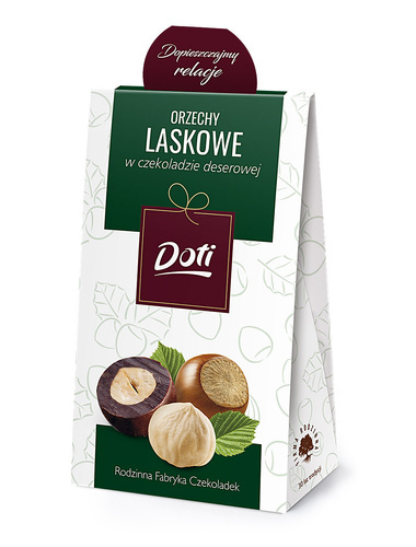 Doti - Orzechy laskowe w czekoladzie 100g