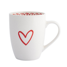 Kubek baryłka 340ml Heart