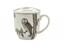 Ptaki Polski Kubek z zaparzaczem Puszczyk