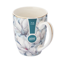 Kubek baryłka 350ml Magnolia Błękitna