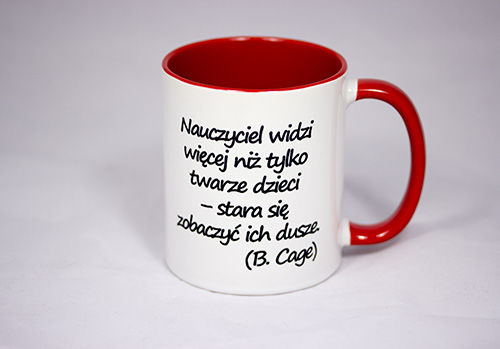 KUBEK SUPER NAUCZYCIEL - MIX KOLORÓW