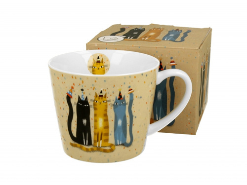 Kubek 610ml Koci świat Party