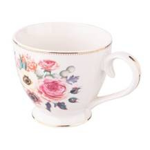 Anemon Filiżanka na stopce biała jumbo