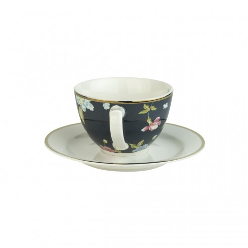 Laura Ashley Heritage filiżanka do cappuccino Midnight Uni