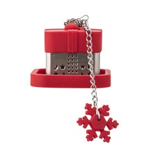 Zaparzacz do herbaty z zawieszką śnieżynka