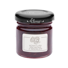 Mini Konfitura malinowa z migdałami 40g