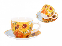 Carmani filiżanka espresso Van Gogh Słoneczniki