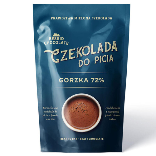 Czekolada do picia gorzka 72% Beskid 200g 