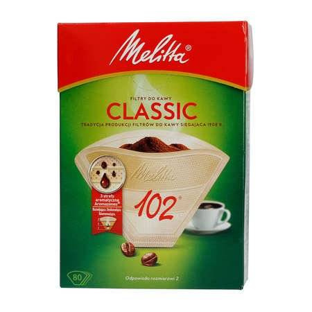 Melitta papierowe filtry do kawy 80szt. w rozmiarze 2