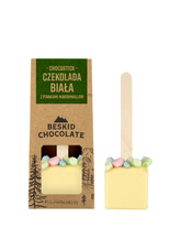 Chocostick z czekolady białej z piankami marshmallow 45g