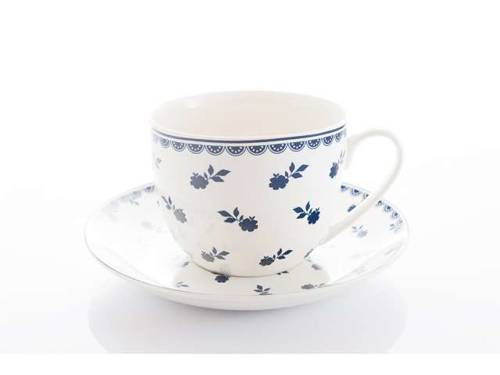 Magnoble Filiżanka ze spodkiem 400 ml Drobne Kwiaty