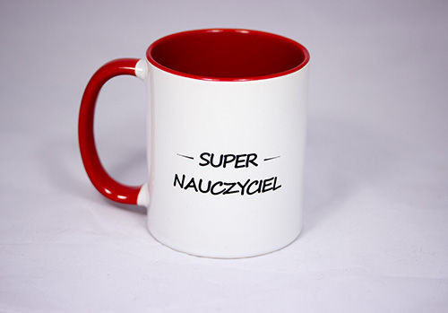KUBEK SUPER NAUCZYCIEL - MIX KOLORÓW