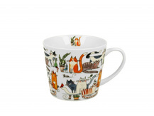 Kubek 610ml Koci świat Leniwe koty