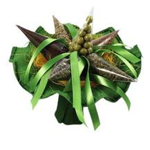 Bukiet herbaciany z migdałami matcha