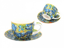 Carmani filiżanka espresso Van Gogh Irysy