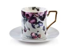 AMELIA GREY FILIŻANKA ZE SPODKIEM