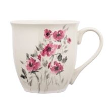 Duży kubek porcelanowy Pink Harmony 630 ml