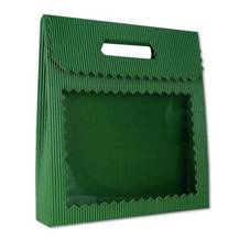 Torebka ZIELONA z klapką duża