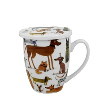 Kubek z zaparzaczem 400ml Psi świat Różne Psy