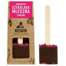 Chocostick Czekolada mleczna z malinami 45g