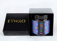 Naturalna świeca kokosowo - sojowa 100ml Ethno Malezja