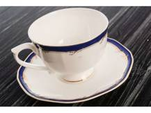 Komplet filiżanek English Bone China