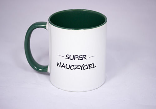 KUBEK SUPER NAUCZYCIEL - MIX KOLORÓW