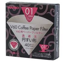 Hario filtry papierowe 40szt. do dripa V60-01