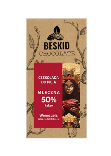 Beskid mleczna czekolada do picia 50% 200g 